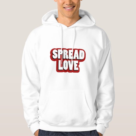 Spread Love Design パーカ (正面)