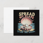 Spread My Flaps Smell The Ocean Funny Embarrassing 招待状 (正面/裏面)