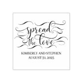 Spread the Love ウェディング ラバースタンプ (インプリント)