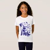 Spread The Love Dandelions and Dragonflies Tシャツ (正面フル)