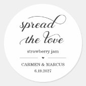 Spread the Love Jam / Honey Favor Label ステッカー (正面)