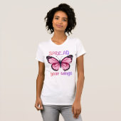 Spread Your Wings – Inspirational Butterfly  Tシャツ (正面フル)