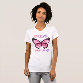 Spread Your Wings – Inspirational Butterfly  Tシャツ