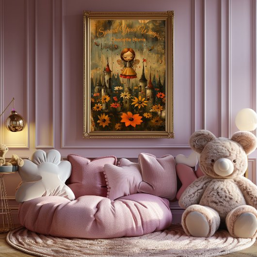 Spread Your Wings - Póster Inspirador para Niños ポスター