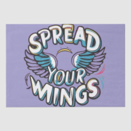 "Spread Your Wings - Wrapping Paper Design" 薄葉紙