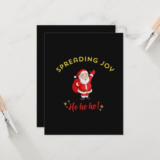 Spreading Joy カード (正面/裏面インサイチュ)