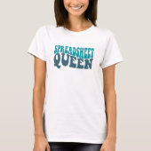 Spreadsheet Queen Finance, Accountant, CPA Tシャツ (正面)