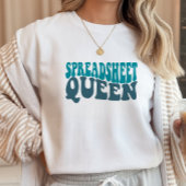 Spreadsheet Queen Finance, Accountant, CPA Tシャツ