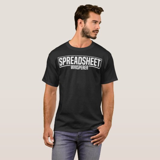 Spreadsheet Whisperer Actuarial Analyst Actuary  Tシャツ (正面フル)