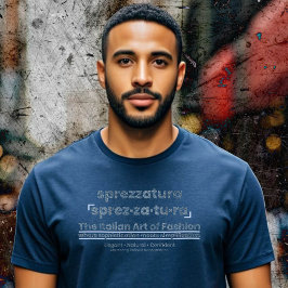 SPREZZATURA: ファッションのイタリアン・アート - デニムアート トライブレンドＴシャツ