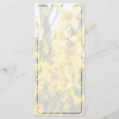 Sprig of Forsythiaのメ結婚ニュー メニュー (裏面)
