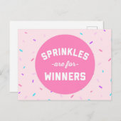 Sprillesは勝者のためのおもしろい引用文 ポストカード (正面/裏面)