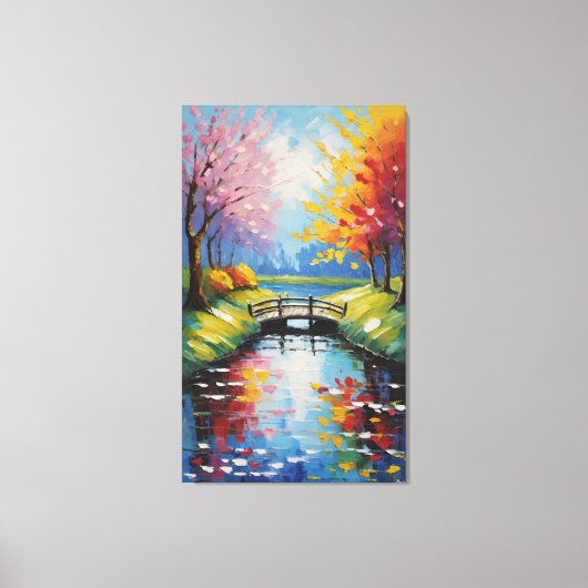 Spring キャンバスプリント (正面)