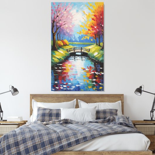 Spring キャンバスプリント (インサイチュ (寝室))