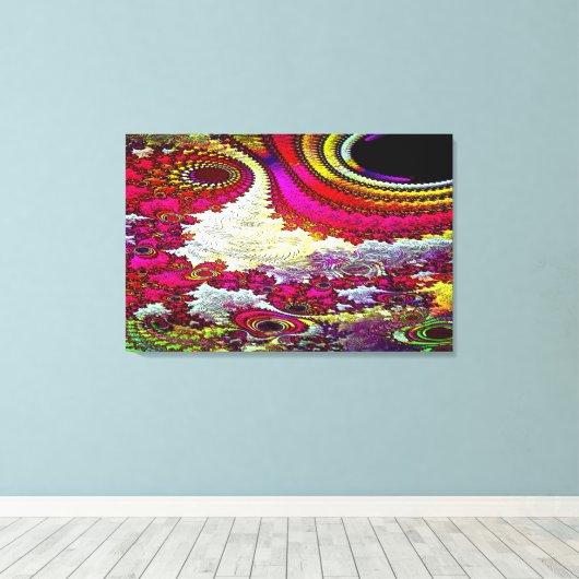 Spring キャンバスプリント (インサイチュ (ウッドフロア))