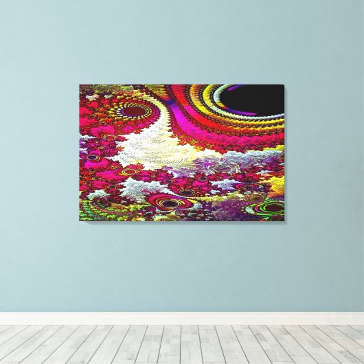 Spring キャンバスプリント (インサイチュ (ウッドフロア))