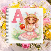 Spring Alphabet Letter A Notebook for Kids ノートブック