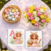 Spring Alphabet Letter A Notebook for Kids ノートブック