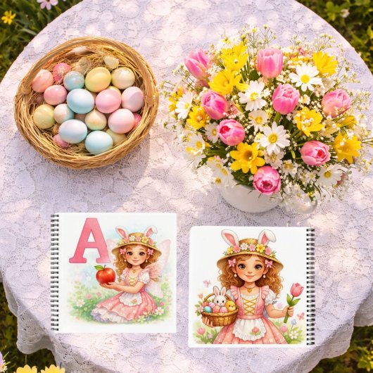 Spring Alphabet Letter A Notebook for Kids ノートブック