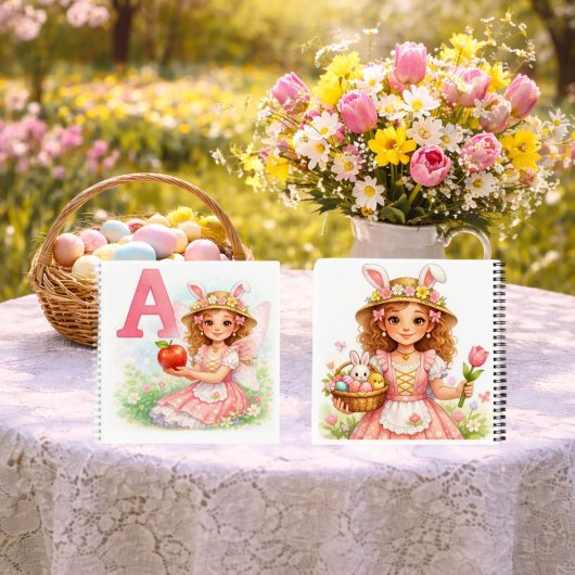 Spring Alphabet Letter A Notebook for Kids ノートブック