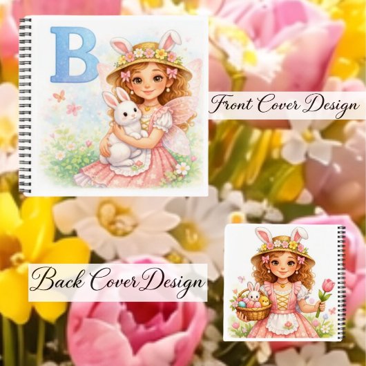 Spring Alphabet Letter B Notebook for Kids ノートブック