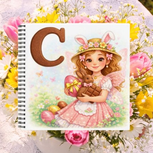 Spring Alphabet Letter C Notebook for Kids ノートブック