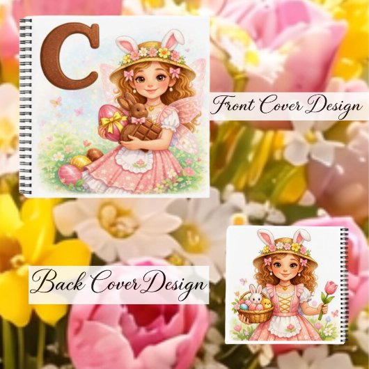 Spring Alphabet Letter C Notebook for Kids ノートブック