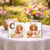 Spring Alphabet Letter C Notebook for Kids ノートブック