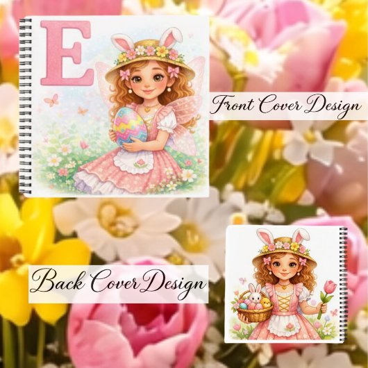 Spring Alphabet Letter E Notebook for Kids ノートブック