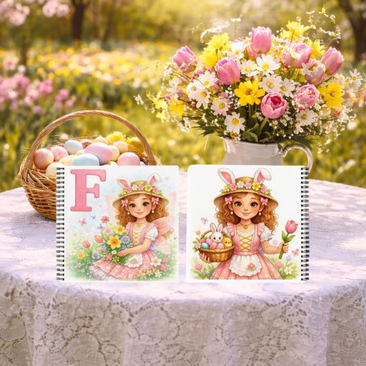 Spring Alphabet Letter F Notebook for Kids ノートブック