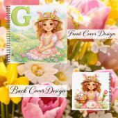 Spring Alphabet Letter G Notebook for Kids ノートブック