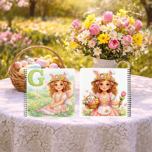 Spring Alphabet Letter G Notebook for Kids ノートブック