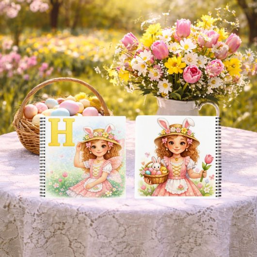 Spring Alphabet Letter H Notebook for Kids ノートブック