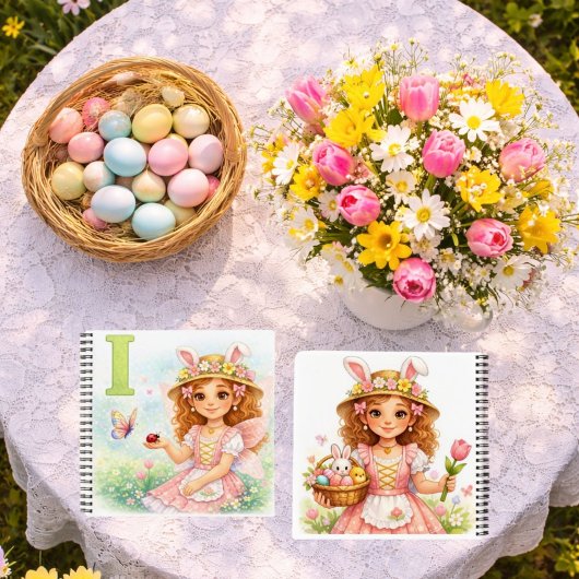 Spring Alphabet Letter I Notebook for Kids ノートブック