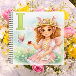 Spring Alphabet Letter I Notebook for Kids ノートブック