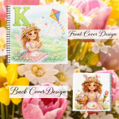 Spring Alphabet Letter K Notebook for Kids ノートブック