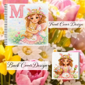 Spring Alphabet Letter M Notebook for Kids ノートブック