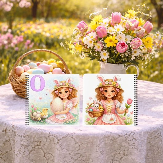 Spring Alphabet Letter O Notebook for Kids ノートブック