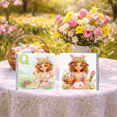 Spring Alphabet Letter Q Notebook for Kids ノートブック