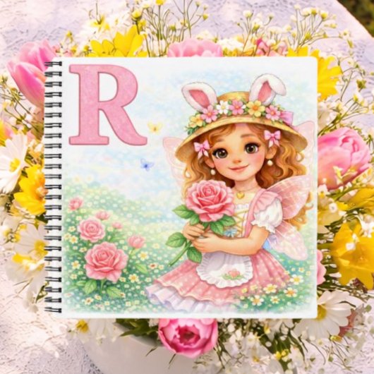 Spring Alphabet Letter R Notebook for Kids ノートブック
