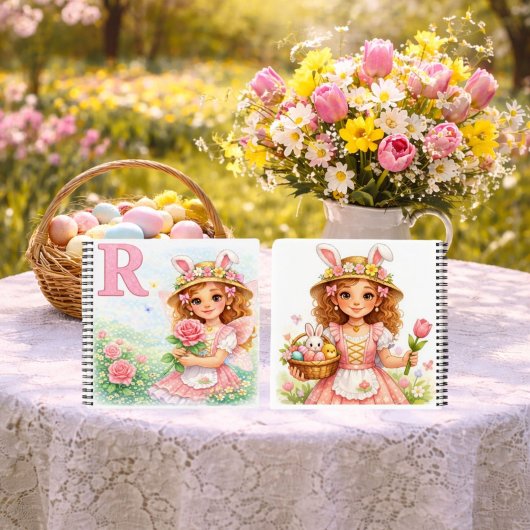 Spring Alphabet Letter R Notebook for Kids ノートブック