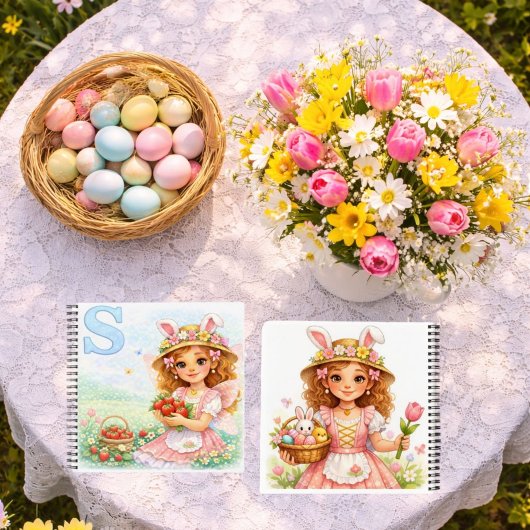 Spring Alphabet Letter S Notebook for Kids ノートブック