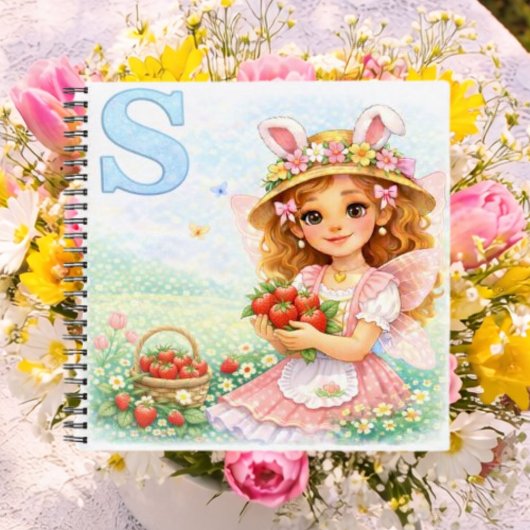 Spring Alphabet Letter S Notebook for Kids ノートブック