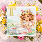 Spring Alphabet Letter T Notebook for Kids ノートブック
