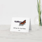 Spring at the Little Pigeon River カード (裏面)