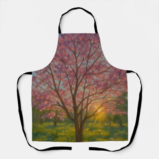 Spring Awakening – Blooming Tree Landscape エプロン (正面)