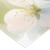 Spring Bird Cherry Blossom Floral Watercolor テーブルクロス (アングル)