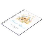 Spring Birds Baby Shower Guest Book ノートブック (左側)
