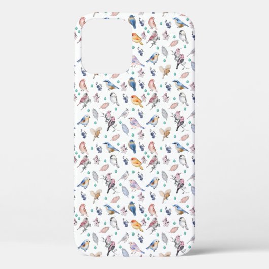 Spring Birds Pattern Case-Mate iPhoneケース (裏面)