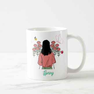 Spring Bloom コーヒーマグカップ